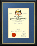 Certificate Frames handmade to enhance the prestige of your Institute of Chartered Accountants Certificate.
