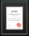 UNSW Certificate Frame