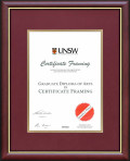 UNSW Degree Certificate Frames